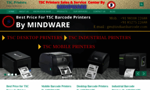 Tscprinters.indianbarcodes.com thumbnail