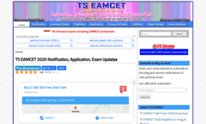 Tseamcet.net.in thumbnail