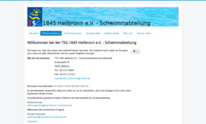 Tsg-heilbronn-schwimmen.de thumbnail