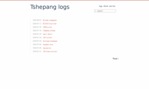 Tshepang.net thumbnail