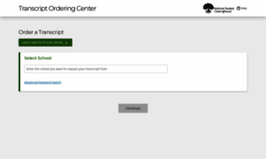 Tsorder.studentclearinghouse.org thumbnail
