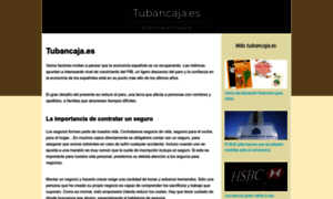 Tubancaja.es thumbnail