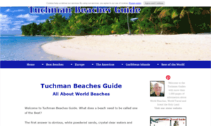 Tuchmanbeachesguide.com thumbnail