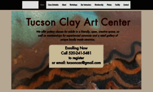 Tucsonclayartcenter.com thumbnail