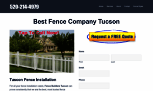 Tucsonfencecompany.com thumbnail