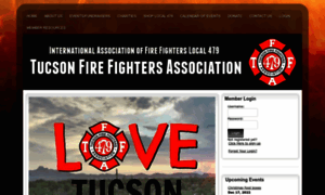 Tucsonfirefighters.org thumbnail