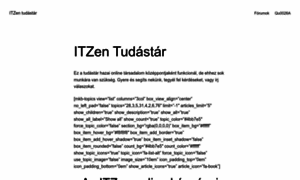 Tudastar.itzen.hu thumbnail