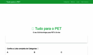 Tudoparaopet.com thumbnail