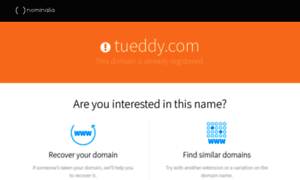 Tueddy.com thumbnail