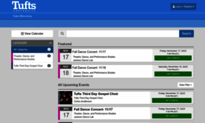 Tuftsdramadancetickets.universitytickets.com thumbnail