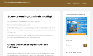 Tuinhuisbouwtekeningen.nl thumbnail