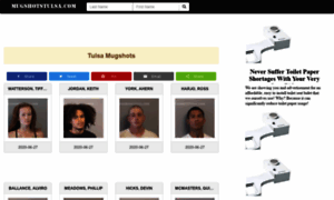 Tulsa.mugshots.io thumbnail