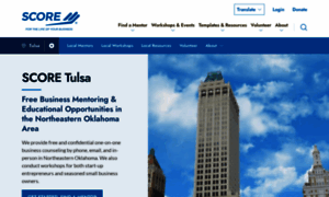 Tulsa.score.org thumbnail