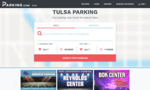 Tulsaparking.spplus.com thumbnail