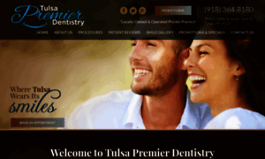 Tulsapremierdentistry.com thumbnail