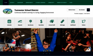 Tumwater.schoolwires.net thumbnail
