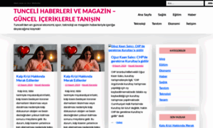 Tuncelide-magazin.com.tr thumbnail