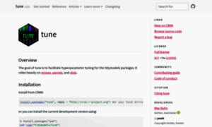 Tune.tidymodels.org thumbnail