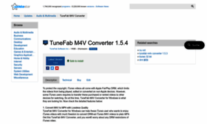 Tunefab-m4v-converter.updatestar.com thumbnail