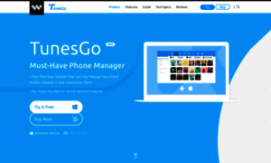 Tunesgo.wondershare.net thumbnail