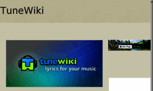 Tunewiki.com thumbnail
