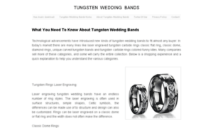 Tungstenweddingbandsv.com thumbnail