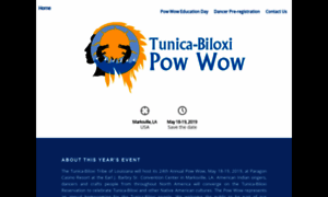 Tunicapowwow.org thumbnail