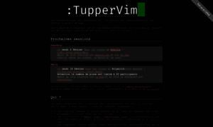 Tuppervim.org thumbnail