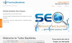 Turbobacklinks.com thumbnail