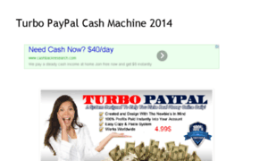 Turbopaypalcash2014.blogspot.com thumbnail