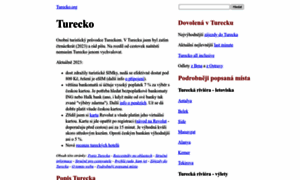 Turecko.org thumbnail