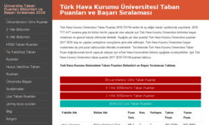 Turk-hava-kurumu-universitesi.taban-puanlari.com thumbnail