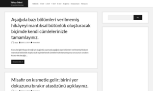 Turkcedersi.site thumbnail