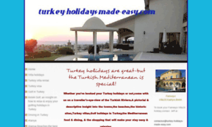 Turkey-holidays-made-easy.com thumbnail