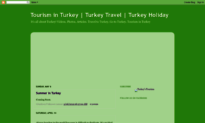 Turkeystourism.blogspot.com thumbnail