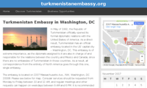 Turkmenistanembassy.org thumbnail