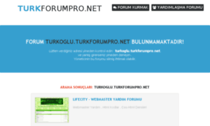 Turkoglu.turkforumpro.net thumbnail