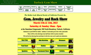 Turlockgemshow.com thumbnail