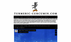 Turmeric-curcumin.com thumbnail