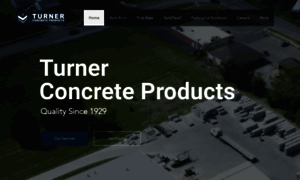 Turnerconcreteproducts.com thumbnail