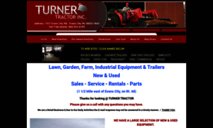 Turnertractor.com thumbnail