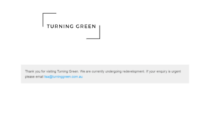 Turninggreen.com.au thumbnail