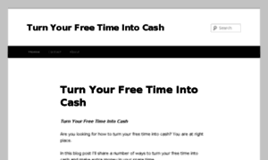 Turnyourfreetimeintocash.com thumbnail