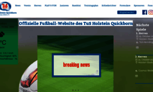 Tus-holstein-quickborn-fussball.com thumbnail