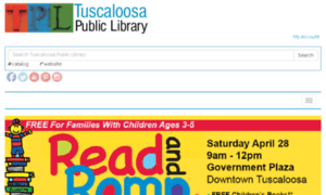 Tuscaloosa-library.org thumbnail