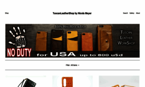 Tuscanleathershop.com thumbnail