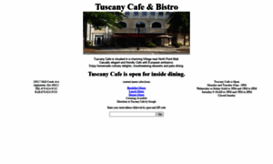 Tuscanycafebistro.com thumbnail