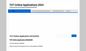 Tutonlineapplication.co.za thumbnail