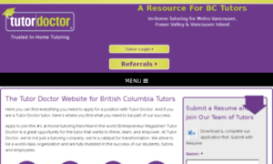 Tutordoctorbc.com thumbnail