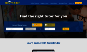 Tutorfinder.co.uk thumbnail